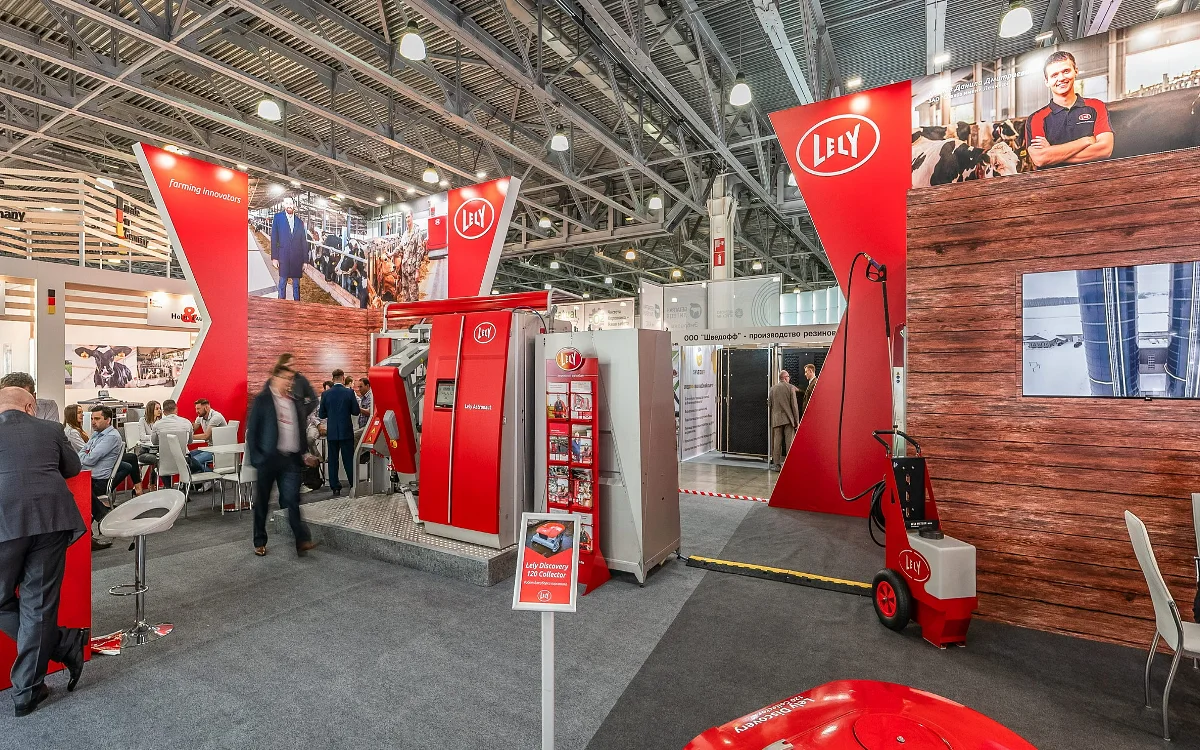 Стенд компании Lely